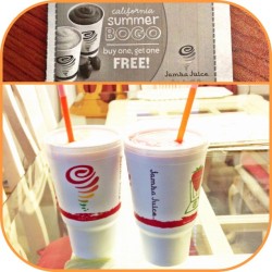 for me and my sister haha cuz I felt like being nice! #jambajuice