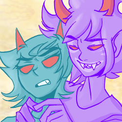 theres a lot of gamzee/terezi on my dash and i forgot just how