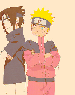  Sasuke is more than a teammate to Naruto.. He's like a brother.