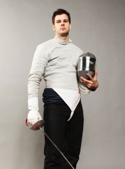 the-captain-oats:  Tim Morehouse, Fencing, Team USA I’m officially