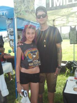 gur0tesuku:  Meeting T. Mills | Warped Tour 2012, Orlando Florida