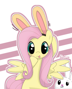 epicbroniestime:  bunnyshy by ~hoyeechun