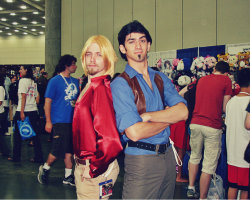  Taken at Otakon 2012. They were literally in character the whole