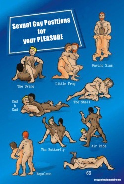 nicelookingguys:  yesyaoiyeah:  Sexual Gay Position! lol  (via
