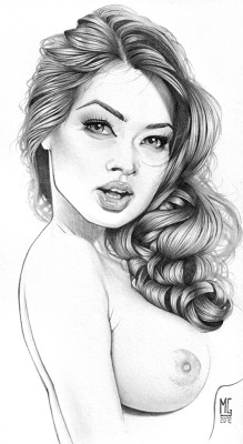 artforadults:  pencil illustrations by marco guaglione follow