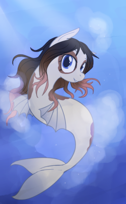 Kait SeaPony by ~LoneWolfKait cute!