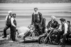 motolady:  Sikh motorcycle club candid from Vancouver, BC. A