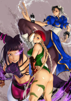 nomedarisa:  Women of Street Fighter and King of Fighters by