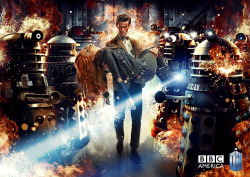 doctorwho:  Here is the first launch art for Doctor Who Series