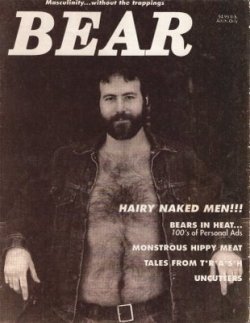 batorgator:  Jack Radcliffe first cover (1989) Vintage BEAR mag