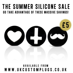ukcustomplugs:  Summer Silicone Sale :- Head over to www.ukcustomplugs.co.uk to
