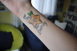 theadventuresofbecs:  My tattoo that will always give me hope