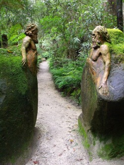 bluepueblo:  Guardians at the Gateway, William Ricketts Sanctuary, Melbourne, Australia photo via victoria