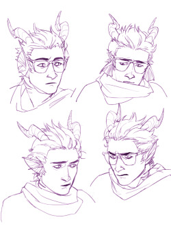 yummytomatoes:  orsob:  Third attempt at drawing Eridan and finally