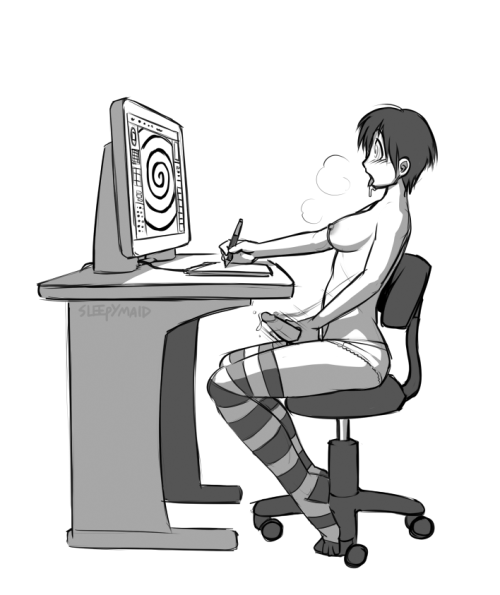 sissy hypnosis - art by sleepymaid