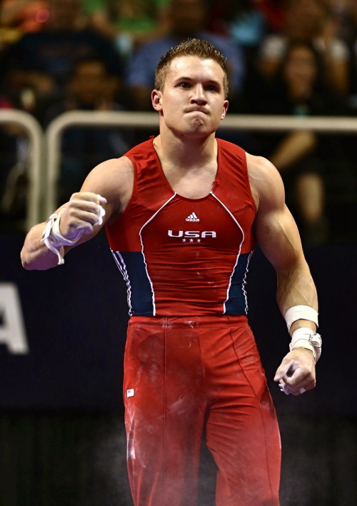 mostlyredheads:  Redheaded American Olympic gymnast Jonathan Horton. Heâ€™s 5â€™2â€ of red-haired goodness. 