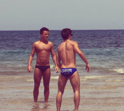 topnotchass:  {Chris Mears} and {Tom Daley} 