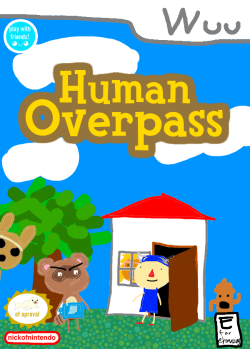 nickofnintendo: oop’s somehow i leaked the cover art for Human