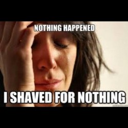 Just call me Steve Urkel #solo #shaved #whitegirlproblems #everyweekend