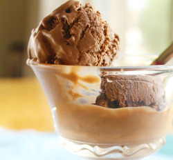 chocolatefoood:  hungrryblog: Classic Chocolate Ice Cream  ice