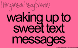 Things About Boyfriends