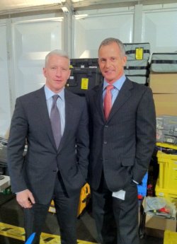 topdads:  silverfoxmen:  Brian Paddick with Anderson Cooper,