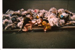 lindseyike:  trashcore  this is a picture of two of my favorite