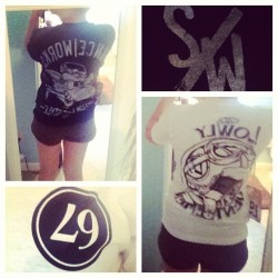My shirts :) #lowlygentlemen #stanceworks #apparel  (Taken with