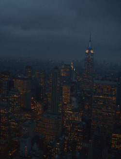  New York City, taken on top of Rockefeller Center, 2007.  
