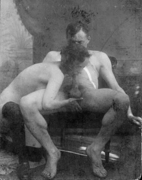 vintagesmut:  Because the equipment was rather expensive for the time, the men in these early films and photos were often actors or in the movie business. But also,Â porn in this age was considered shameful, and often illegal. This is why the men in old