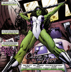 comicbookwomen:  Will Conrad She-Hulk was a queue request from Dreammakr 