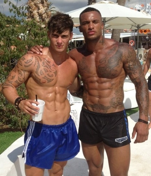 67. clevelandfag:   drwannabe:   Owen Harrison and David Mcintosh [ view all posts of the Harrison twins ] [ view all posts of David ]   Both are Alphas who should be $erved and $erved well  