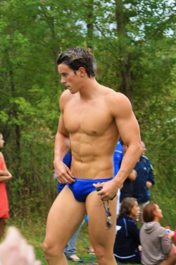 Blue speedo hunk