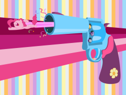 epicbroniestime:  Pinkie’s Party Pistol by ~SpikesMustache