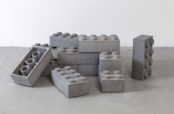 artpixie:  Concrete LEGO Blocks by Andrew Lewicki Each block
