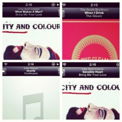 #picstitch listened to some good music last night.  (Taken with
