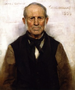 James Guthrie, Old Willie, A Village Worthy, 1886 