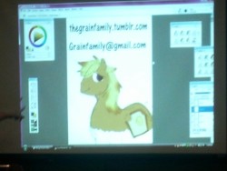 So this just happened at the Brony panel at the San Japan, brand