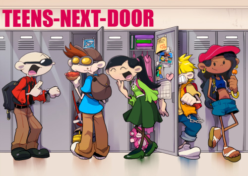 redspook:  ludicrouscupcake:    Codename: Teens Next Door I want to marry Numbah 5 now lls   holy fuck these are perfect i can’t <3  (x) 
