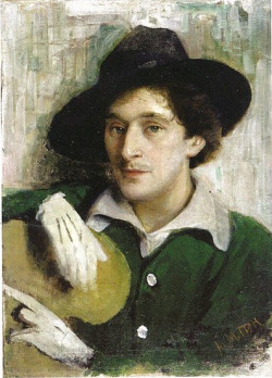 kvetchlandia:  Yehuda Uri Pen     Portrait of Marc Chagall