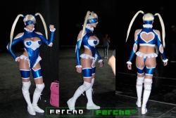 ninjasmacks:  Marie-Claude Bourbonnais as Rainbow Mika