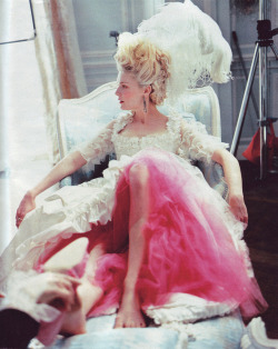 behind the scenes of Marie Antoinette