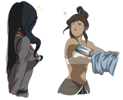 alderion-al:  Ehmm,  I just wanted to draw Korra… but it seems