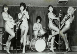 voodoomoonshine:The Ladybirds….the world’s first all topless