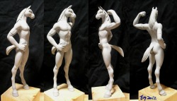 Horse figure update - by equus a pretty nicely sculpted anthro