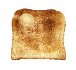 narangba-chan:  mysterious figure found in toast 