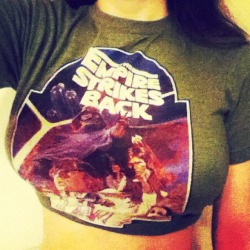 nihileigh:  You can do fun things with a Star Wars shirt from