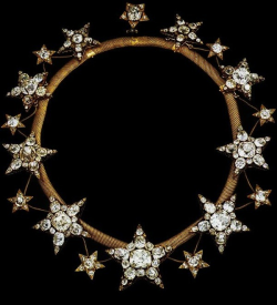onsugarandtwirling:A wreath of stars to put in your hair, is