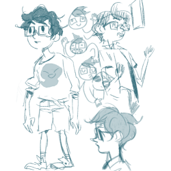 kingcheddarxvii:  Some warm-up doodles of one Mr. Egbert 