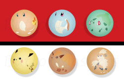 gottacatchemall:  [Minimalist Button Set]